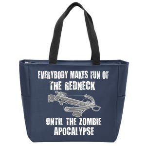 Redneck Zombie Killer Zip Tote Bag