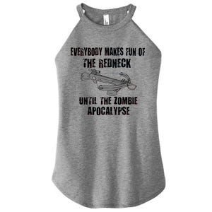 Redneck Zombie Killer Women's Perfect Tri Rocker Tank