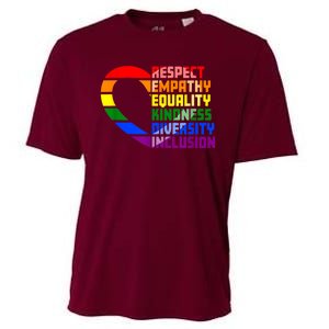 Respect Empathy Equality Kindness Diversity Inclusion Humans Cooling Performance Crew T-Shirt