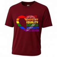 Respect Empathy Equality Kindness Diversity Inclusion Humans Cooling Performance Crew T-Shirt