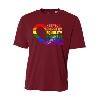 Respect Empathy Equality Kindness Diversity Inclusion Humans Performance Sprint T-Shirt