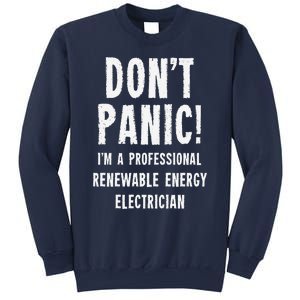 Renewable Energy Electrician Sweatshirt