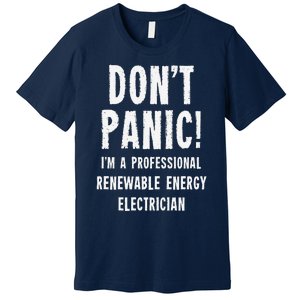 Renewable Energy Electrician Premium T-Shirt