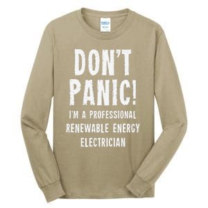 Renewable Energy Electrician Tall Long Sleeve T-Shirt