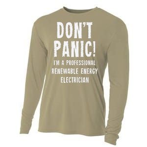 Renewable Energy Electrician Cooling Performance Long Sleeve Crew