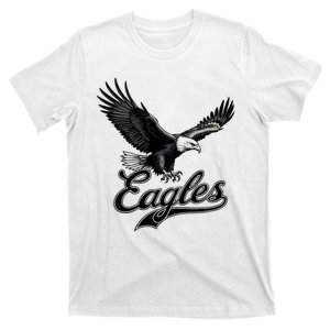 Retro Eagles Eagle Flying Bird Inspirational T-Shirt