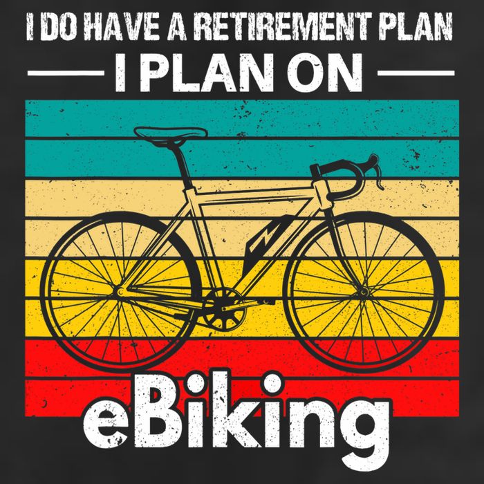 Retirement E-Biker E-Biking Retirement Plan EBike 11oz C Handle Ceramic Mug