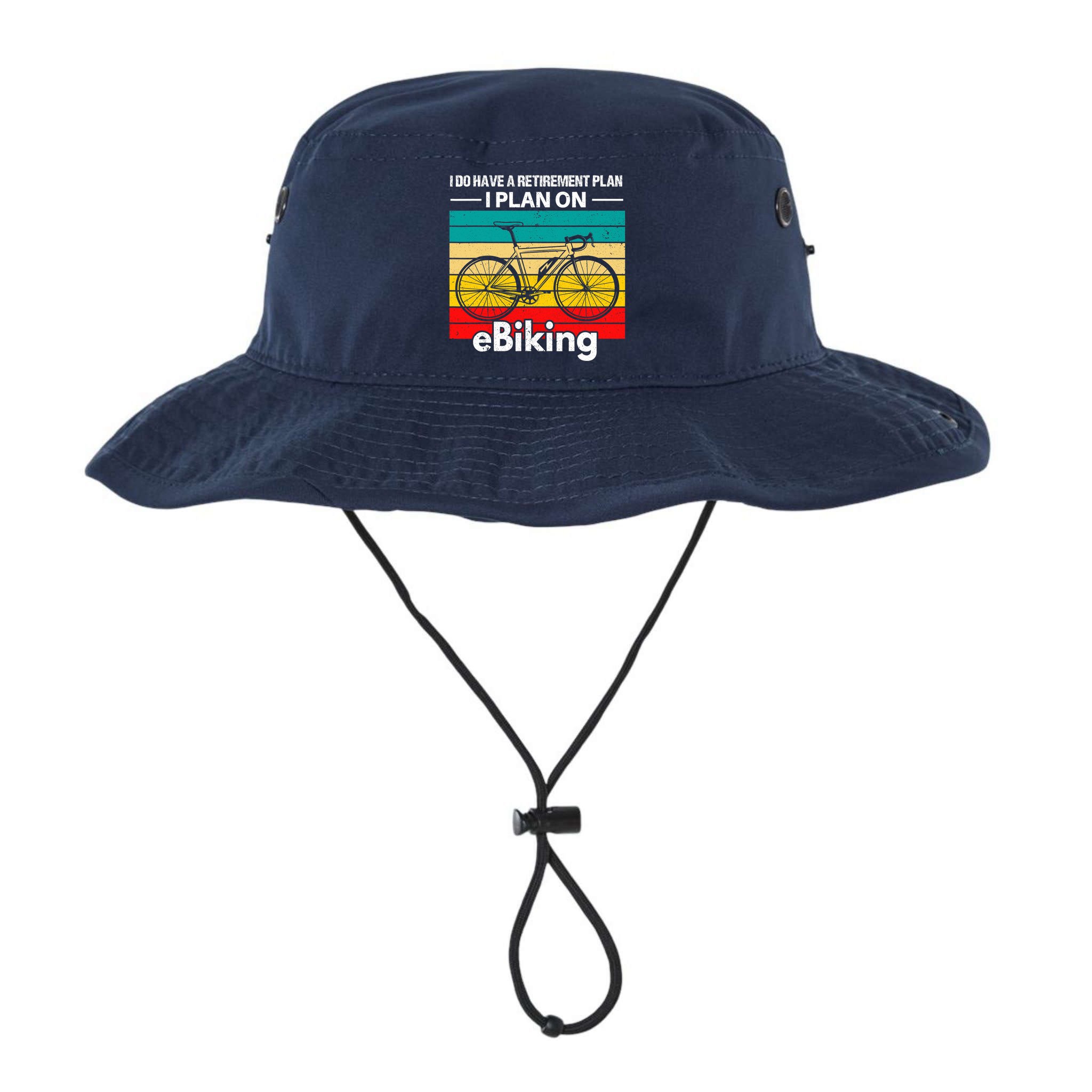 Retirement E-Biker E-Biking Retirement Plan EBike Bucket Hat