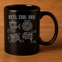 Reel Cool Dad 11oz C Handle Ceramic Mug