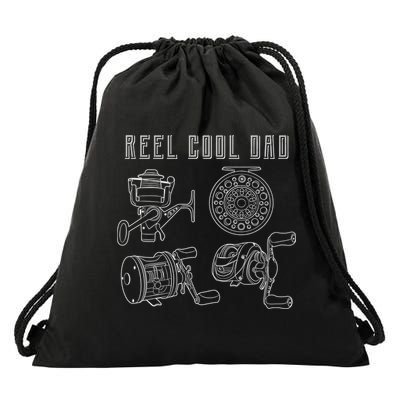 Reel Cool Dad Drawstring Bag