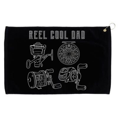 Reel Cool Dad Grommeted Golf Towel