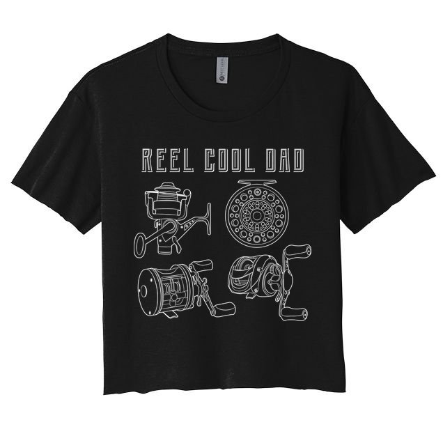 Reel Cool Dad Crop Top
