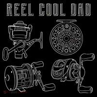 Reel Cool Dad Wool Snapback Cap