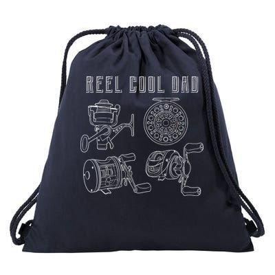 Reel Cool Dad Drawstring Bag