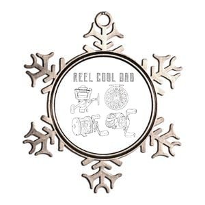 Reel Cool Dad Metallic Star Ornament