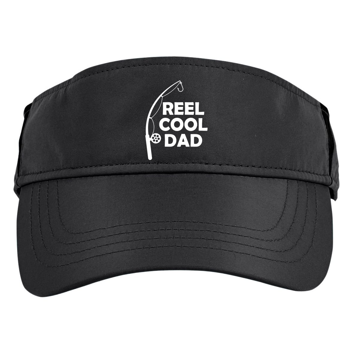 Reel Cool Fishing Dad Adult Drive Performance Visor
