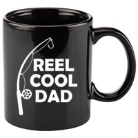 Reel Cool Fishing Dad 11oz C Handle Ceramic Mug