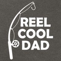Reel Cool Fishing Dad Cotton Canvas Backpack