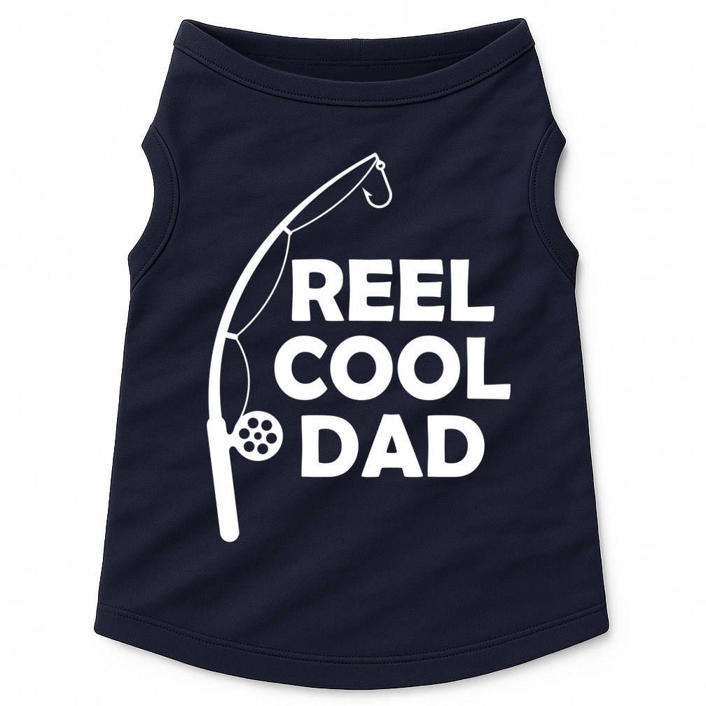 Reel Cool Fishing Dad Doggie Tank