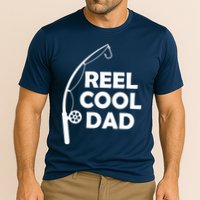 Reel Cool Fishing Dad Cooling Performance Crew T-Shirt