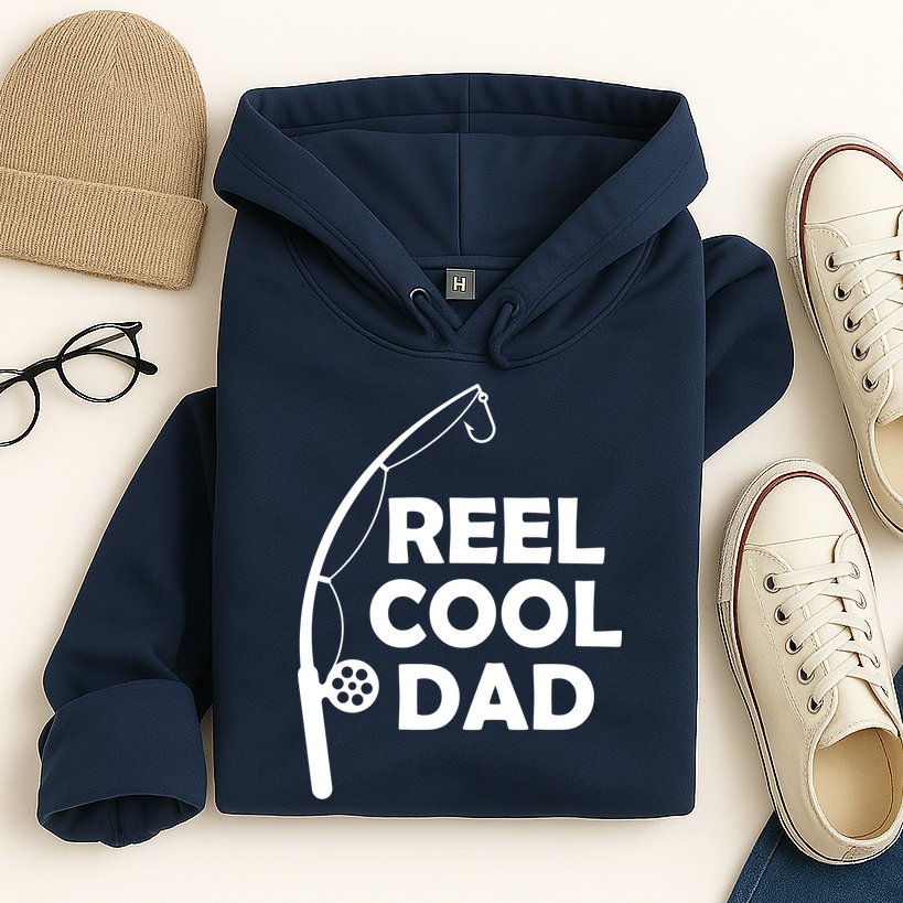 Reel Cool Fishing Dad Hoodie