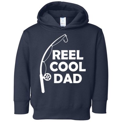 Reel Cool Fishing Dad Toddler Hoodie