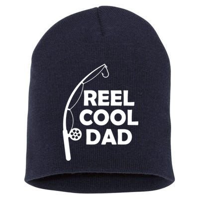 Reel Cool Fishing Dad Short Acrylic Beanie