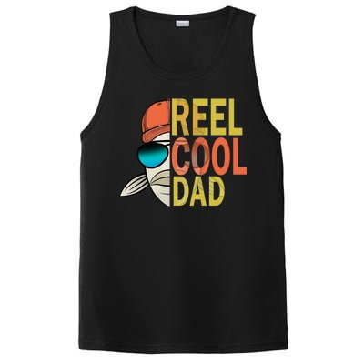 Reel Cool Fishing Dad Funny PosiCharge Competitor Tank