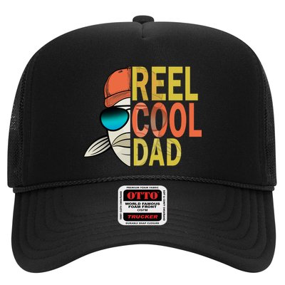 Reel Cool Fishing Dad Funny Trucker Hat