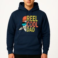 Reel Cool Fishing Dad Funny Hoodie