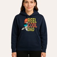 Reel Cool Fishing Dad Funny Hoodie