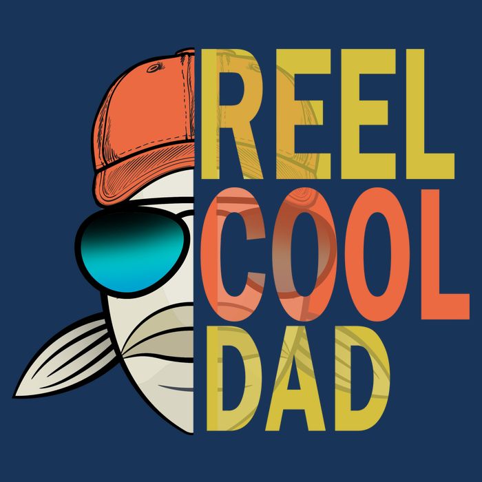 Reel Cool Fishing Dad Funny Apron