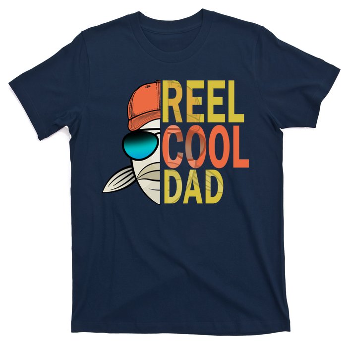 Reel Cool Fishing Dad Funny T-Shirt