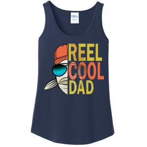 Reel Cool Fishing Dad Funny Ladies Essential Tank