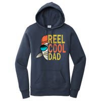 Reel Cool Fishing Dad Funny Women's Pullover Hoodie