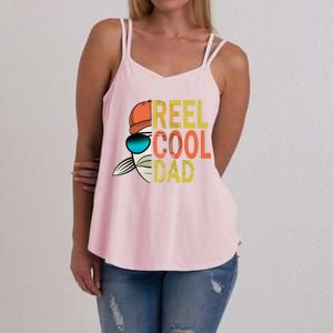 Reel Cool Fishing Dad Funny Women's Strappy Tank