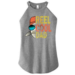 Reel Cool Fishing Dad Funny Women's Perfect Tri Rocker Tank