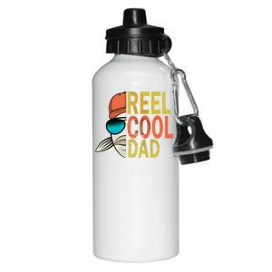 Reel Cool Fishing Dad Funny Aluminum Water Bottle