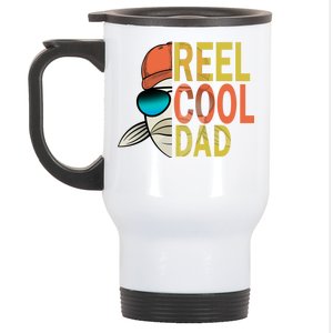 Reel Cool Fishing Dad Funny Stainless Steel Travel Mug