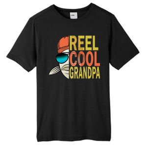 Reel Cool Fishing Grandpa  Tall Fusion ChromaSoft Performance T-Shirt