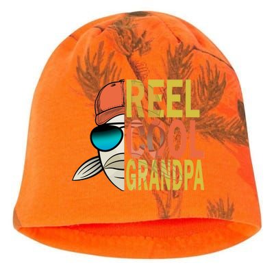 Reel Cool Fishing Grandpa  Kati - Camo Knit Beanie