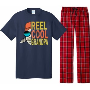 Reel Cool Fishing Grandpa  Pajama Set