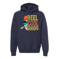 Reel Cool Fishing Grandpa  Premium Hoodie