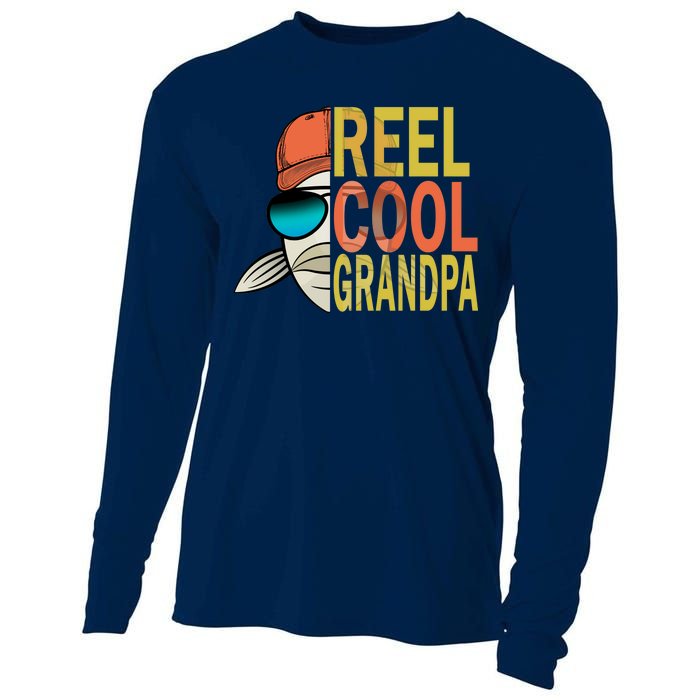 Reel Cool Fishing Grandpa  Cooling Performance Long Sleeve Crew