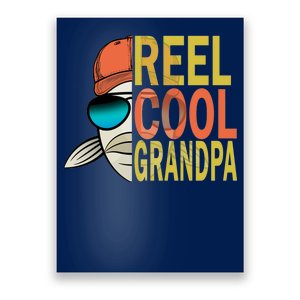 Reel Cool Fishing Grandpa  Poster