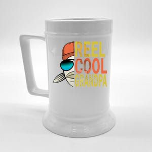 Reel Cool Fishing Grandpa  Beer Stein