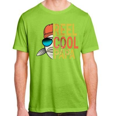 Reel Cool Fishing Papa Adult ChromaSoft Performance T-Shirt