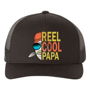 Reel Cool Fishing Papa Yupoong Adult 5-Panel Trucker Hat