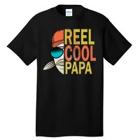 Reel Cool Fishing Papa Tall T-Shirt