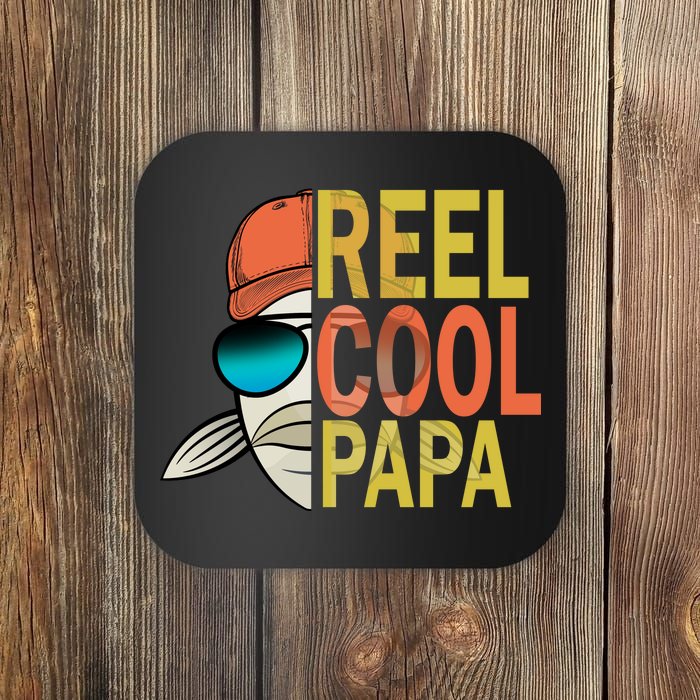 Reel Cool Fishing Papa Coaster